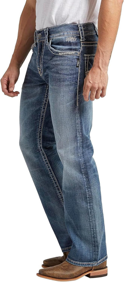 Men'S Zac Relaxed Fit Straight Leg Jeans