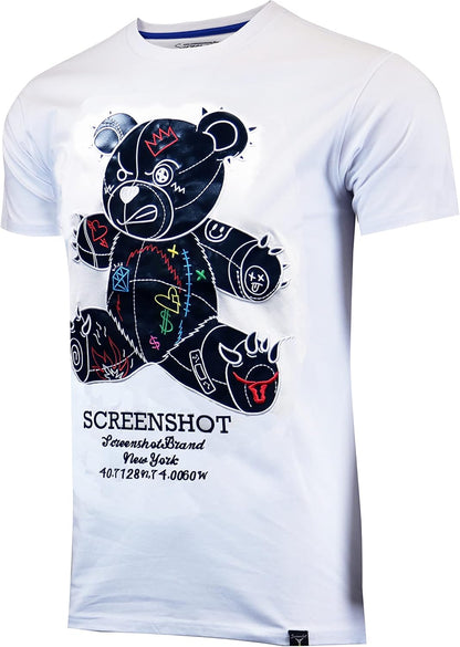 -1202-SS-2 Mens Hipster Hip-Hop Premium Urban Streetwear Latest Animation Fashion T-Shirts