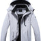 Men'S Ski Jacket Warm Winter Waterproof Windbreaker Hooded Raincoat Snowboarding Jackets